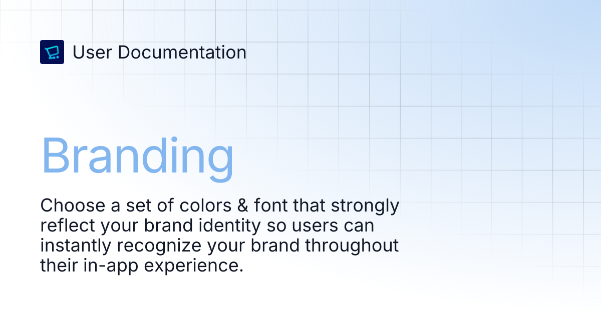 Branding | User Documentation